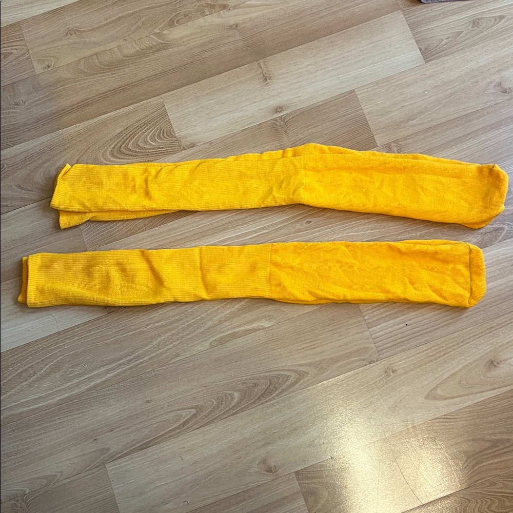 Athletic  Socks Gold Socks Cotton Game Socks Baseball Softball Soccer
